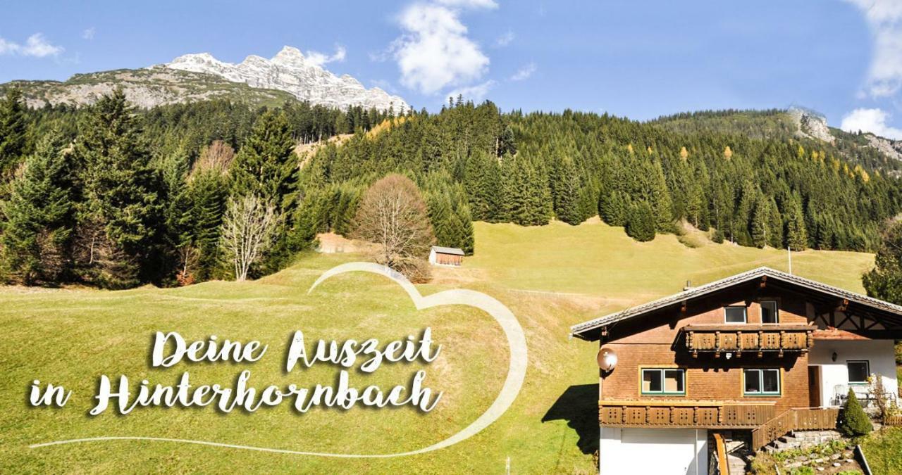 Ferienhaus Hochvogel Hinterhornbach 외부 사진